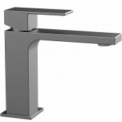 Смеситель для раковины Vincea Cube VBF-1C01GM вороненая сталь