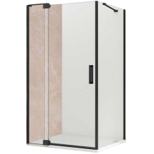 Душевой уголок Vincea Extra VSR-1E809010CLB 80/90x100 черный/прозрачное