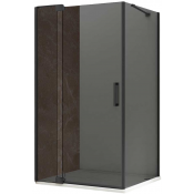 Душевой уголок Vincea Extra VSR-1E111280CGB 110/120x80 черный/тонированное