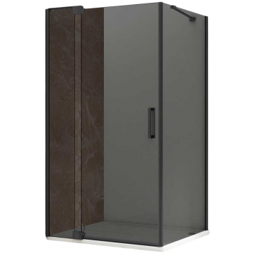 Душевой уголок Vincea Extra VSR-1E901080CGB 90/100x80 черный/тонированное