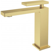 Смеситель для раковины Vincea Dice VBF-2DS1BG брашированное золото