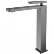 Смеситель для раковины Vincea Dice VBF-2DS2GM вороненая сталь