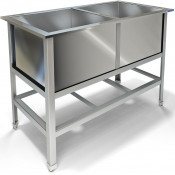 Ванна моечная Техно-ТТ ВМ-21/330 80x43 серый