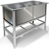 Ванна моечная Техно-ТТ ВМ-21/500 120x60 серый