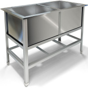 Ванна моечная Техно-ТТ ВМ-21/700 154x80 серый