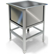 Ванна моечная Техно-ТТ ВМ-12/430 53x53 серый