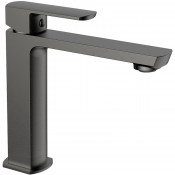 Смеситель для раковины Vincea Next VBF-1N1GM вороненая сталь