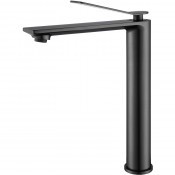 Смеситель для раковины Vincea Verse VBF-2VE2GM вороненая сталь