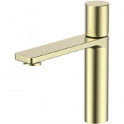 Смеситель для раковины Vincea Vogue VBF-4V3BG брашированное золото