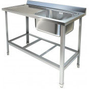 Ванна моечная Техно-ТТ ВМ-31/456Пр ПЛ 120x60 серый