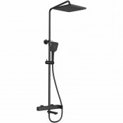 Душевая система Vincea Cube VSFS-1C1MB черный матовый