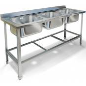 Ванна моечная Техно-ТТ ВМ-48/456 180x60 серый