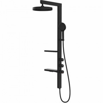 Душевая система Vincea Inspire VSFS-3I11MB черный матовый