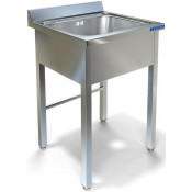 Ванна моечная Техно-ТТ ВМ-13/456 60x60 серый