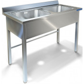 Ванна моечная Техно-ТТ ВМ-23/657 140x70 серый