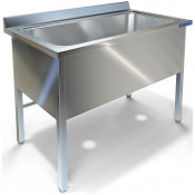 Ванна моечная Техно-ТТ ВМ-13/1257 140x70 серый