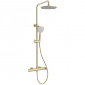 Душевая система Vincea Rondo VSFS-1R0BG брашированное золото