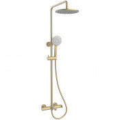 Душевая система Vincea Rondo VSFS-1R1BG брашированное золото