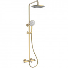 Душевая система Vincea Rondo VSFS-1R1BG брашированное золото