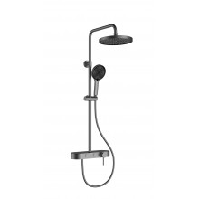 Душевая система Vincea VSFS-402GM вороненая сталь