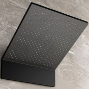 Верхний душ Vincea Futura VSHD-2F11MB черный матовый