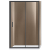 Душевой уголок Vincea Garda VSR-1G9015CLGM 150x90 вороненая сталь/прозрачное