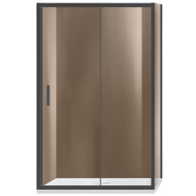 Душевой уголок Vincea Garda VSR-1G8011CLGM 110x80 вороненая сталь/прозрачное