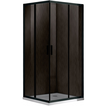 Душевой уголок Vincea Garda VSS-1G1212CGB 120x120 черный матовый/тонированное