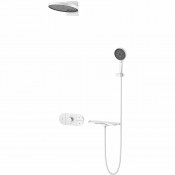 Душевая система Vincea Futura VSFW-2F12TMW с термостатом белый матовый