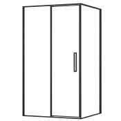 Душевой уголок Vincea Slim VSR-4SLP9012CLB 120x90 черный/прозрачное