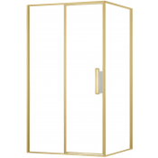 Душевой уголок Vincea Slim VSR-4SLP9012CLG 120x90 брашированное золото/прозрачное