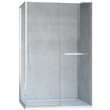 Душевой уголок Vincea Slim Soft VSR-1SS8010CL 100x80 хром/прозрачное