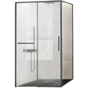 Душевой уголок Vincea Slim Soft VSR-1SS9014CLGM 140x90 вороненая сталь/прозрачное