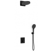 Душевая система Vincea Inspire VSFW-3I21MT1MB с термостатом черный матовый