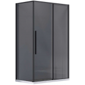 Душевой уголок Vincea Slim-N VSR-4SN8014CGB 140x80 черный/тонированное