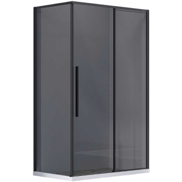 Душевой уголок Vincea Slim-N VSR-4SN9014CGB 140x90 черный/тонированное