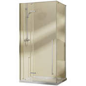 Душевой уголок Vincea Slim-N VSR-5SN9090CL 90x90 хром/прозрачное