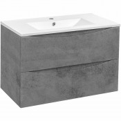 Тумба с раковиной Vincea Mia VMC-2MC750BT/VBS-13975 75 бетон