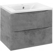 Тумба с раковиной Vincea Mia VMC-2MA600BT/VBS-13960 60 бетон