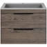 Тумба с раковиной Vincea Chiara 2D VMC-2C2600RO/VCB-13600G 60 темный дуб