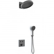 Душевая система Vincea Inspire VSFW-421I3GM вороненая сталь