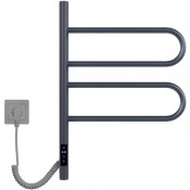 Электрический полотенцесушитель Vincea VTD-1R1CGE 44x60 графит