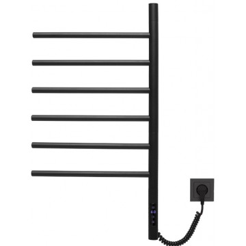 Электрический полотенцесушитель Vincea VTD-1S2CBE 43x80 черный