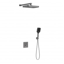 Душевая система Vincea Inspire VSFW-321MT1GM вороненая сталь