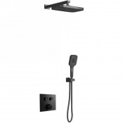 Душевая система Vincea VSFW-4211GM вороненая сталь