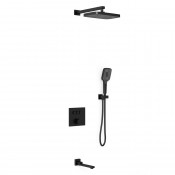 Душевая система Vincea VSFW-4311MB черный матовый