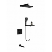 Душевая система Vincea VSFW-4311RMB черный матовый