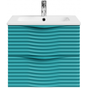 Тумба под раковину Vod-ok Эйфория F2 60 водная синь RAL 5021