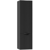 Шкаф-колонна Vod-ok Эйфория F2 40 R черный янтарь RAL 9005