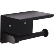 Держатель для туалетной бумаги Ksitex TH-112B черный матовый